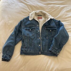 Levi's Sherpa Lined Denim Jacket